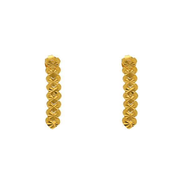 Tops Bali 22 Carat Women Gold Earrings at Rs 5000/gram in Thane | ID:  27487811212