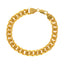 22K Yellow Gold Men's Chain Link Bracelet  (52.1gm)