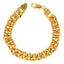 22K Yellow Gold Men's Chain Link Bracelet  (83.9gm)