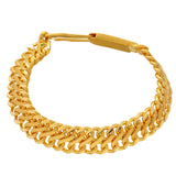 22K Yellow Gold Men's Chain Link Bracelet  (63.1gm) | 


Discover the allure of our men's gold jewelry by owning this captivating 22k yellow gold chain...