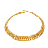 22K Yellow Gold Men's Chain Link Bracelet  (18.3 gm) | 


Step into the world of Virani men's gold jewelry with this exquisite 22k yellow gold chain lin...