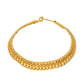 22K Yellow Gold Men's Chain Link Bracelet  (30.3 gm) | 


Step into the world of Virani men's gold jewelry with this exquisite 22k yellow gold chain lin...