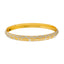 22K Yellow & White Gold Kada Bangle (27.3gm)