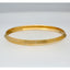 22K Yellow Gold Kada Bangle (24.7gm)