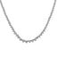 14K White Gold & Diamond Solitaire Necklace (26.9gm)