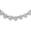 14K White Gold & Diamond Solitaire Necklace (26.9gm)