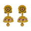 An image showing the 22K gold drop earrings from Virani Jewelers.