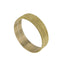 22K Yellow Gold Bangles, Set of 6 W/ Thin Lightly Textured Frame, Size 2.1 - Virani Jewelers