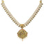 An image of an elegant temple-style Indian necklace from Virani Jewelers