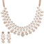 18K Rose Gold Necklace Set w/ 2.24ct Diamonds (58.9gm)