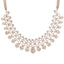 18K Rose Gold Necklace Set w/ 2.24ct Diamonds (58.9gm)