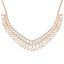 18K Rose Gold Necklace w/ 1.48ct Diamonds (28.2gm)