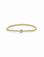 18K Yellow Gold Diamond Bangle W/ 0.76ct Diamonds - Virani Jewelers