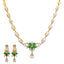 18K Gold Diamond Jewelry Set (36.1gm)