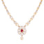 18K Gold Diamond Jewelry Set (35gm)