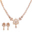 18K Rose Gold Diamond Jewelry Set (37.4gm)