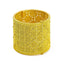 22K Yellow Gold Bangle W/ Alternating Textured Pattern & Openable Band - Virani Jewelers