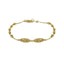 22K Yellow Gold Bracelet W/ Accent "Honeycomb" Beads - Virani Jewelers