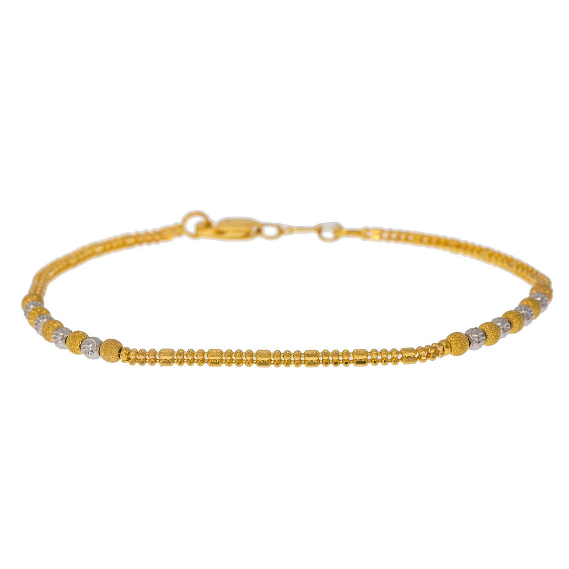 22K Gold Peace Baby Bracelet - Show How Much You Care – Virani