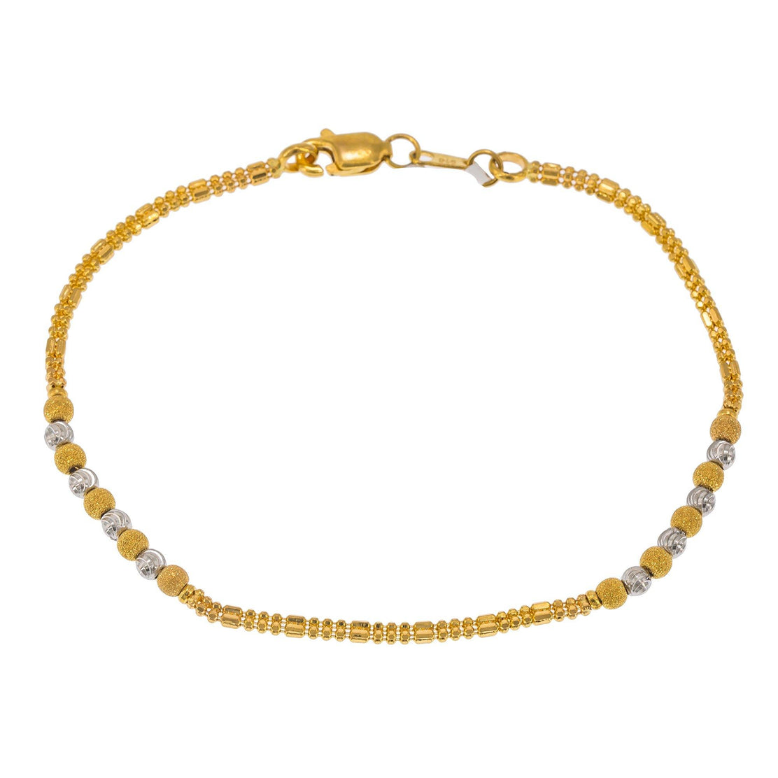 Pattern Bangle Bracelet 14K Yellow Gold | Kay