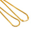 22K Yellow Gold Wheat Link Chain, 66.0 gm - Virani Jewelers