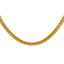 22K Yellow Gold Chain W/ Rounded Ball Bead Strands, 22 Inches - Virani Jewelers