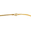 22K Multi Tone Gold Ball Chain W/ Textured Ball Accents & Rounded Gold Strand - Virani Jewelers