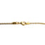 22K Multi Tone Gold Chain W/ Draped Strands & Textured Side Ball Accents - Virani Jewelers