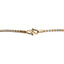 22K Multi Tone Gold Chain W/ Speckled Rose Gold Balls & Draped Column Bead Strands - Virani Jewelers