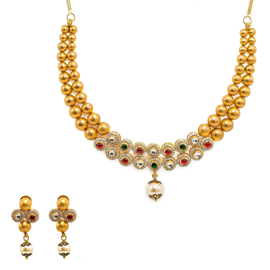 Cz stones jewellery shops sets