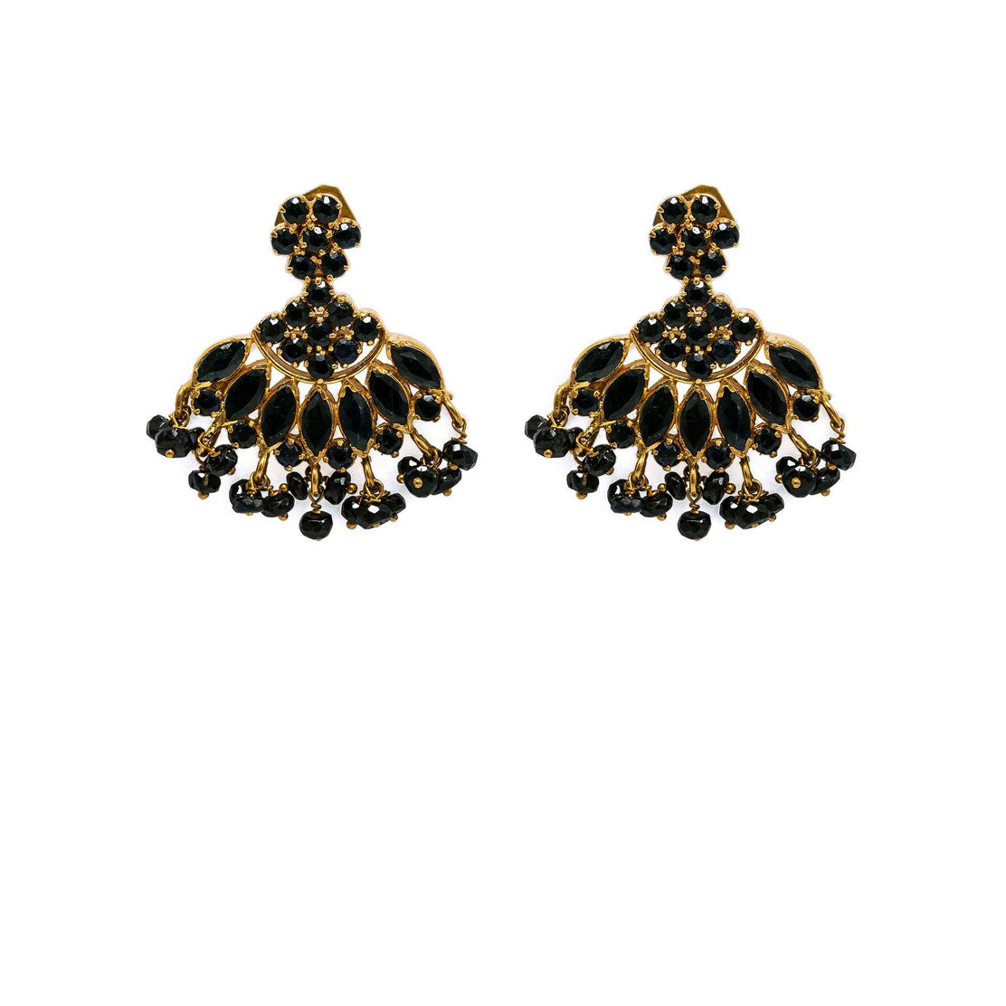 Flipkart.com - Buy Eye Blings Oxidised Black Plating Stone Ring with Earring  Combo Alloy Earring Set Online at Best Prices in India