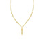 22K Yellow Gold Necklace & Earrings Set W/ Twisted Beaded Chains & Tassel Pendant - Virani Jewelers