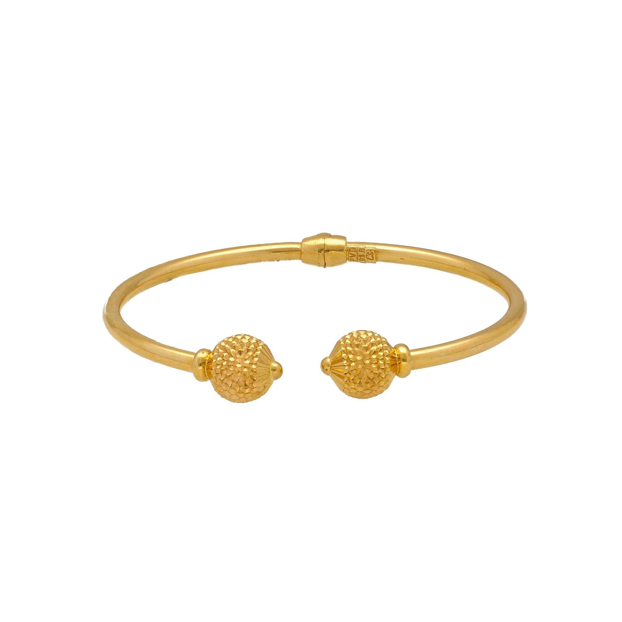 Color Blossom Open Bangle, Yellow Gold, White Gold, Onyx And Diamonds -  Categories Q95923