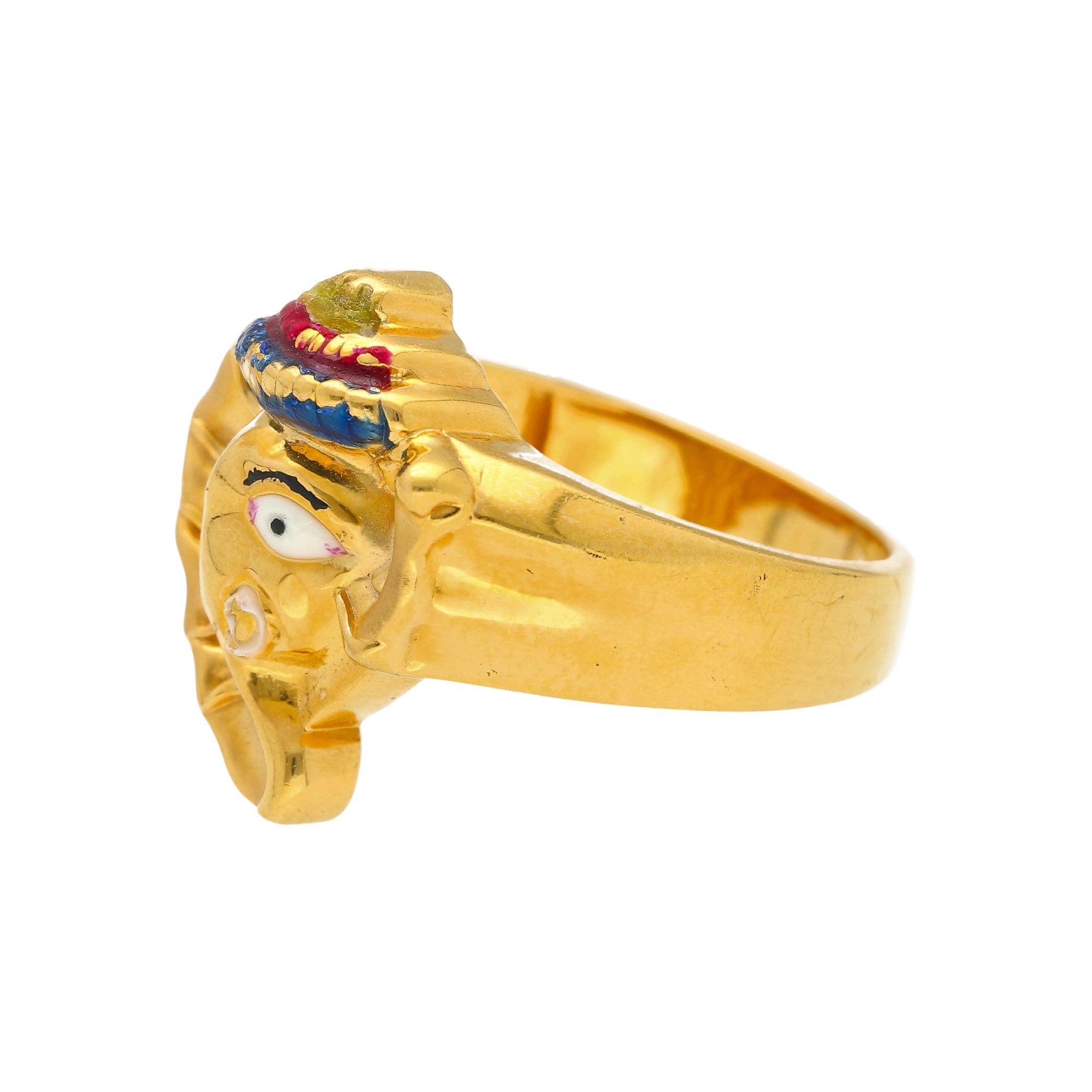 74% OFF on Rich & Famous New ClassicCollection Shirdi Sai Baba in Shiny  Design Brass Gold Plated Ring on Flipkart | PaisaWapas.com