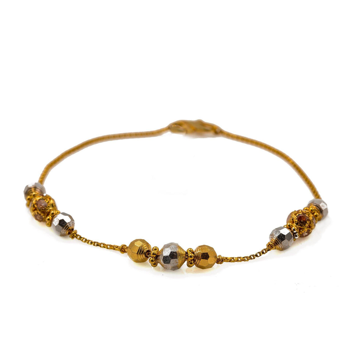 22ct Indian Gold Baby Bracelet - £255.00.00 (SKU:32707_2020072717484746)