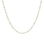 22K Multi Tone Gold Chain W/ Rounded Hourglass Beads - Virani Jewelers