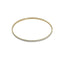 22K Multi Tone Gold Bangles, Set of 6 W/ Circle Textured Design & 66g Gold Weight - Virani Jewelers