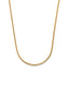 22K Yellow Gold Men's Flat Chain W/ Double Link & Ball Chain, 23 Inches - Virani Jewelers