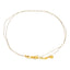 22K Multi-Tone Gold Rope Anklets (6.4 grams)