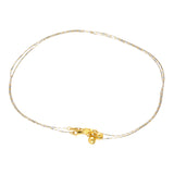 22K Multi-Tone Gold Rope Anklets (6.4 grams) | 
Our 22K Yellow Gold Rope Anklet has a minimal design that will add a subtle layer of shimmer. Fe...