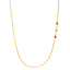 22K Yellow Gold Three Bead Mugappu Chain