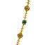 22K Yellow Gold Kashvi Chain w/ Emeralds & Rubies