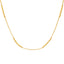 22K Yellow Gold 1mm Beaded Chain (15.7gm)