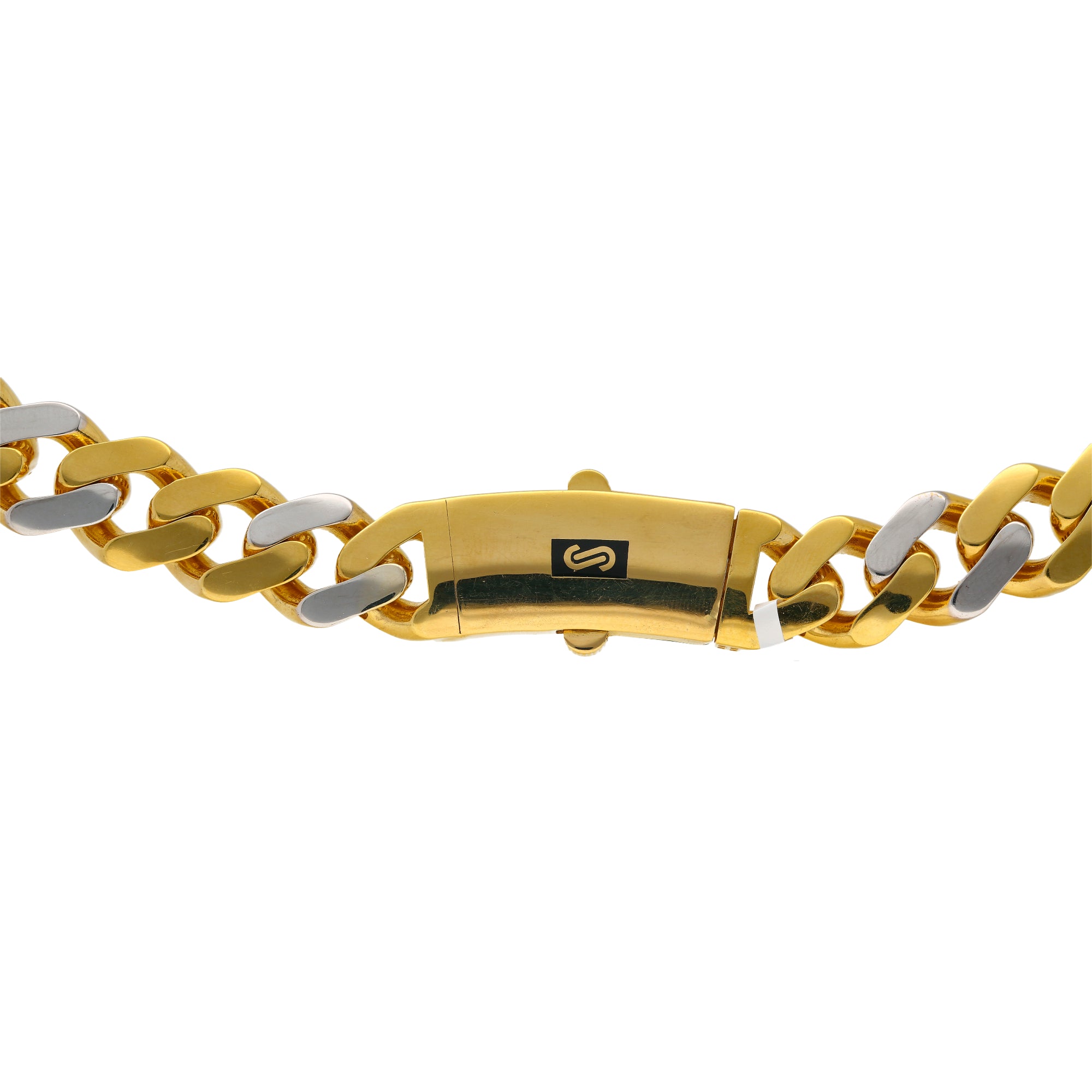 Cuban Link Ball Hybrid Bracelet in 22k Yellow Gold – maxwellandcojewelry