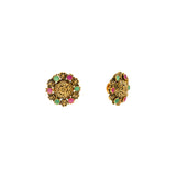 22K Antique Gold Jeweled Studs (5.6gm) | 
Our 22K Antique Gold Jeweled Studs have a vibrant and sophisticated appeal that any woman would ...