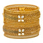 22K Antique Gold Bangle Set (79.6gm)