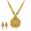 Antique Nisha Jewelry Set in 22K Yellow Gold (136.3gm)