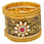 22K Antique Gold Jasmit Bangle Set (78.1gm)