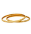 22K Yellow Gold Bangle Set of 8 (115.4gm)