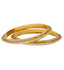 22K Yellow & White Gold Bangle Set (58.9gm)